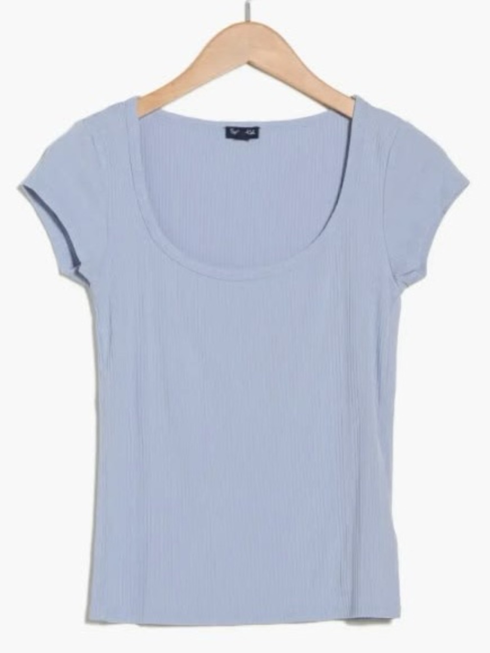 Fitted Scoop Neck T-Shirt